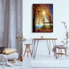 Autumn Riverside - Full Diamond Painting - 30x40cm