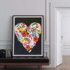 Heart - Full Round Diamond - 30x40cm