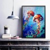 Jellyfish - Full Round Diamond - 30x40cm