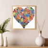 Love - Special Shaped Diamond - 30x30cm