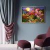 Colorful Flowers And Fruits - Full Round Diamond - 40*30cm