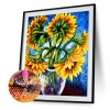 DIY Flower 5D Full Square Drill Diamond Painting Art