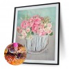 Eustoma Flowers - Full Round Diamond - 30*40cm