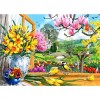 Colorful Flowers - Full Round Diamond - 40*30cm