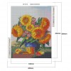 Flower - Full Square Diamond - 40*50cm