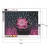 DIY Lotus Flower Mosaic Home Decor Full Drill Diamond Painting Bead Art