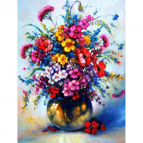 Flower  - Full Diamond Painting - 40x30cm