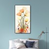 Fish Flowers - Full Round Diamond - 45x85cm