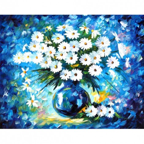 Flower - Full Round Diamond - 40x30cm