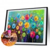 Flower - Full Round Diamond - 40*30cm