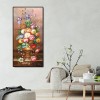 Flower - Full Round Diamond Painting - 85x45cm