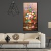 Flower - Full Round Diamond Painting - 85x45cm