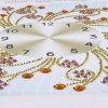 Floral Clock - Special Shaped Diamond - 35x35cm