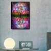 Colorful Tree - Full Round Diamond - 30x40cm