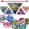 DIY Special Shaped Diamond Painting Cross Stitch Kit (DZ227 Butteryfly)