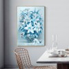 Elegant Flowers - Full Square Diamond - 40x50cm