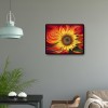 Enthusiastic Sunflower - Full Square Diamond - 50x40cm