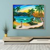 Beachs - Full Round Diamond - 50x40cm