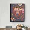 Black Bear - Full Round Diamond - 40x50cm